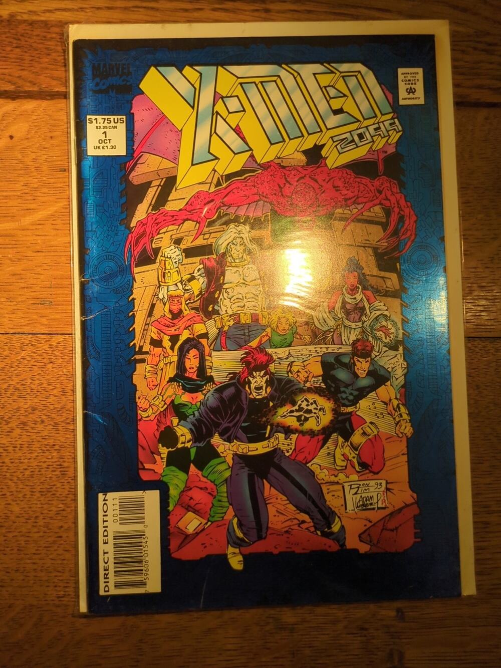 Marvel X-Men 2099 #1 Synge City Blues Direct Edition Comic 1993